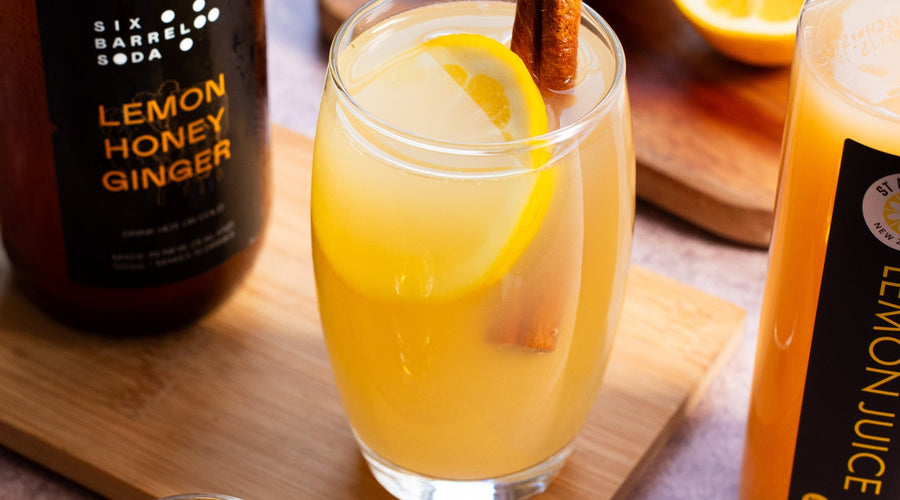 Lemon Honey Ginger Hot Toddy