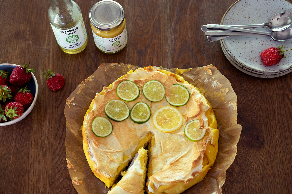 Lime Curd Cake – St Andrews Limes
