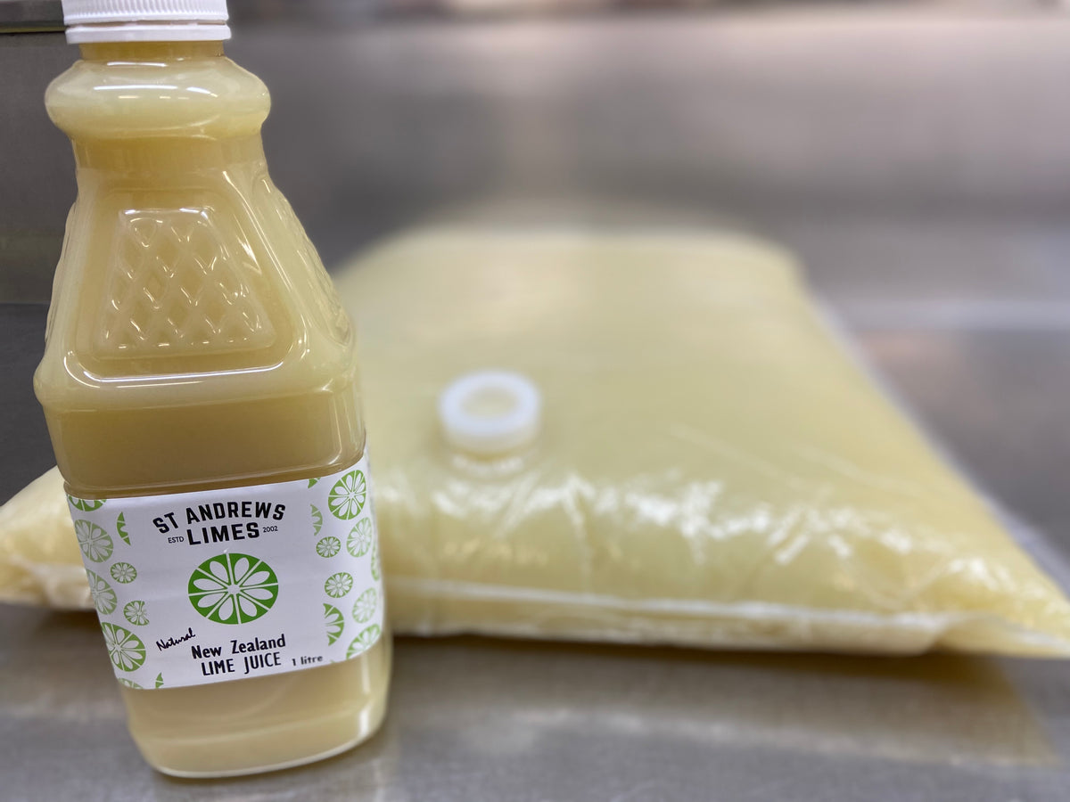 Lime Juice (20kg) New Zealand St Andrews Limes