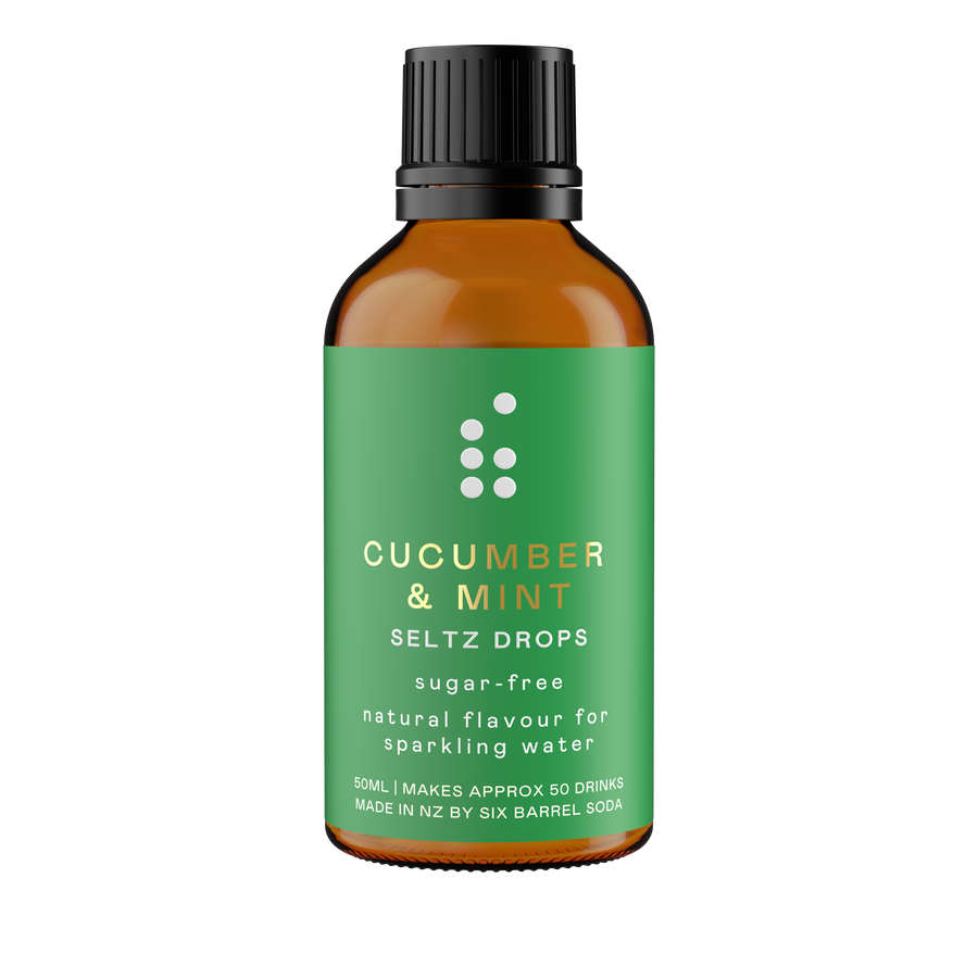 Cucumber & Mint Seltz Drops