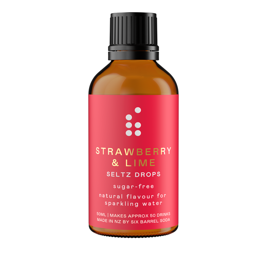 Strawberry & Lime Seltz Drops